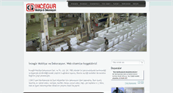 Desktop Screenshot of incegurmobilya.com